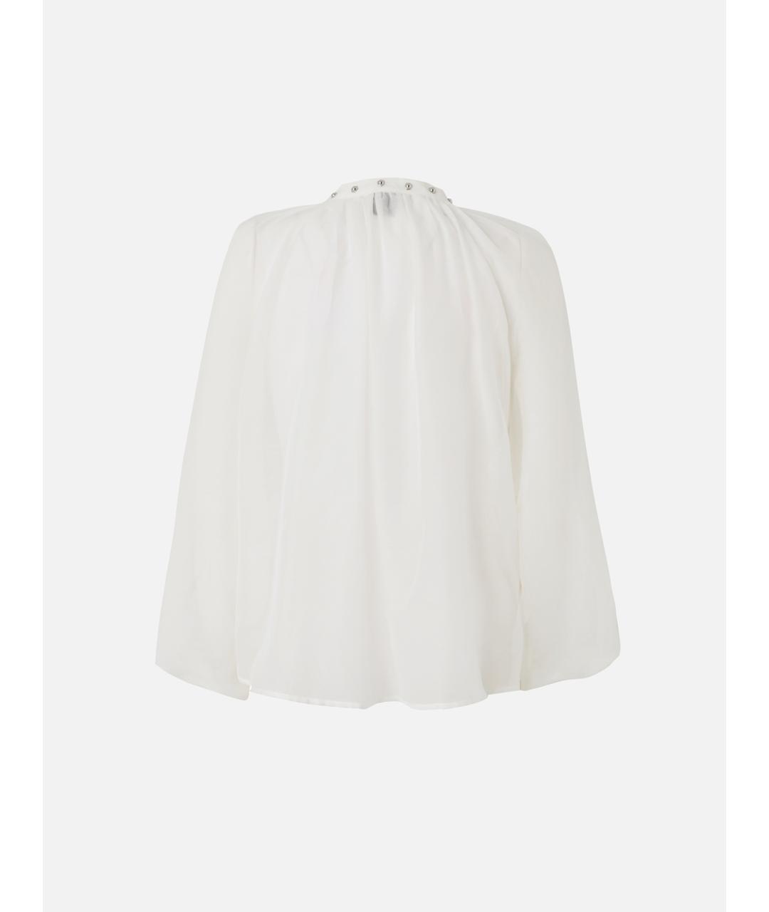 PINKO Белая хлопковая блузы, фото 6