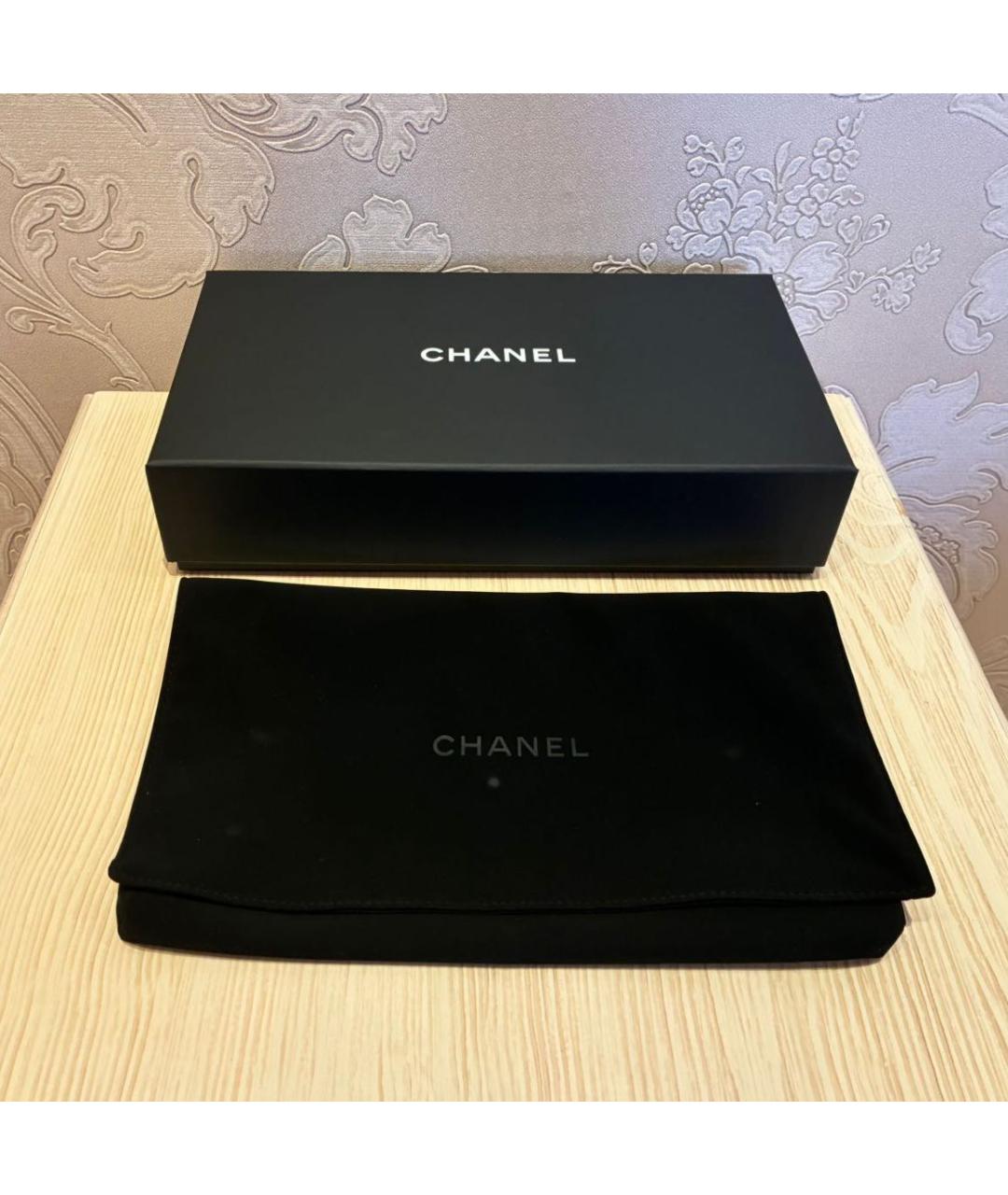 CHANEL Черная кожаная поясная сумка, фото 8