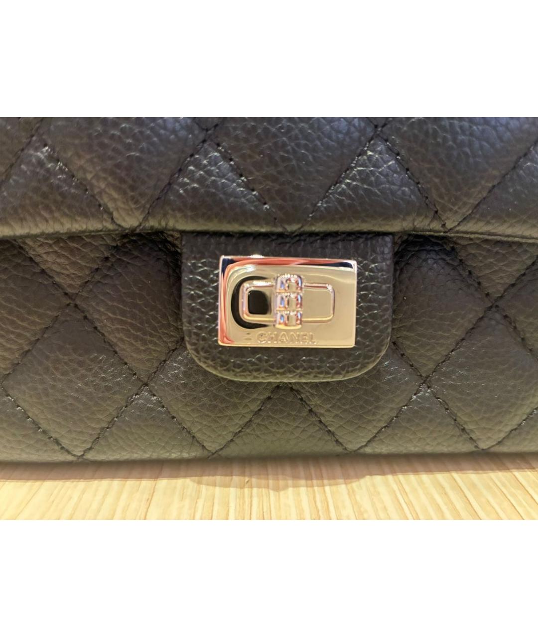 CHANEL Черная кожаная поясная сумка, фото 6