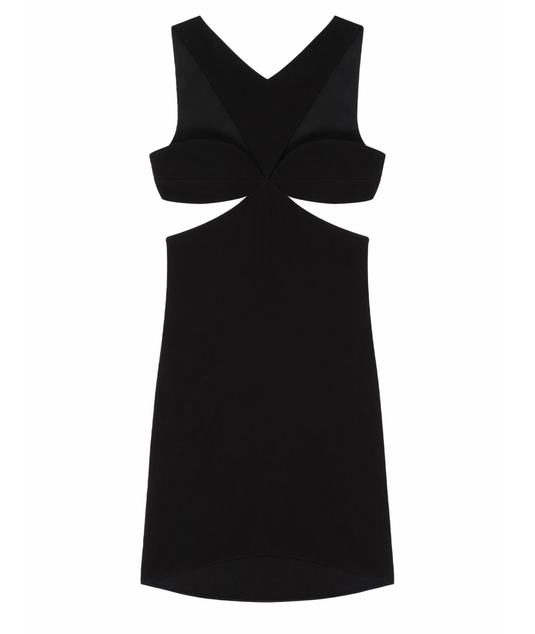 GIVENCHY Черное вискозное коктейльное платье, фото 1