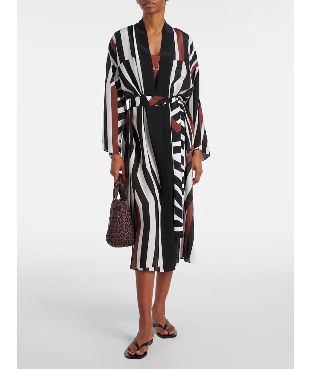 MAX MARA STUDIO Мульти шелковое парео, фото 2