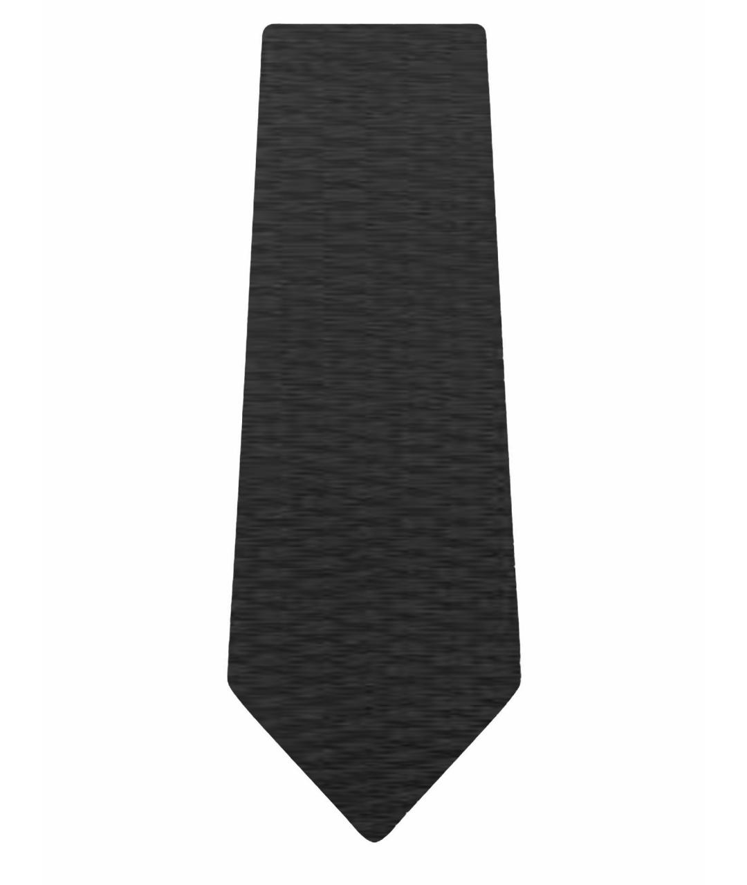 CELINE Черный шелковый галстук, фото 1