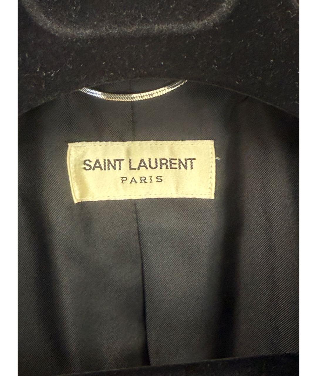 SAINT LAURENT Черный жакет/пиджак, фото 6