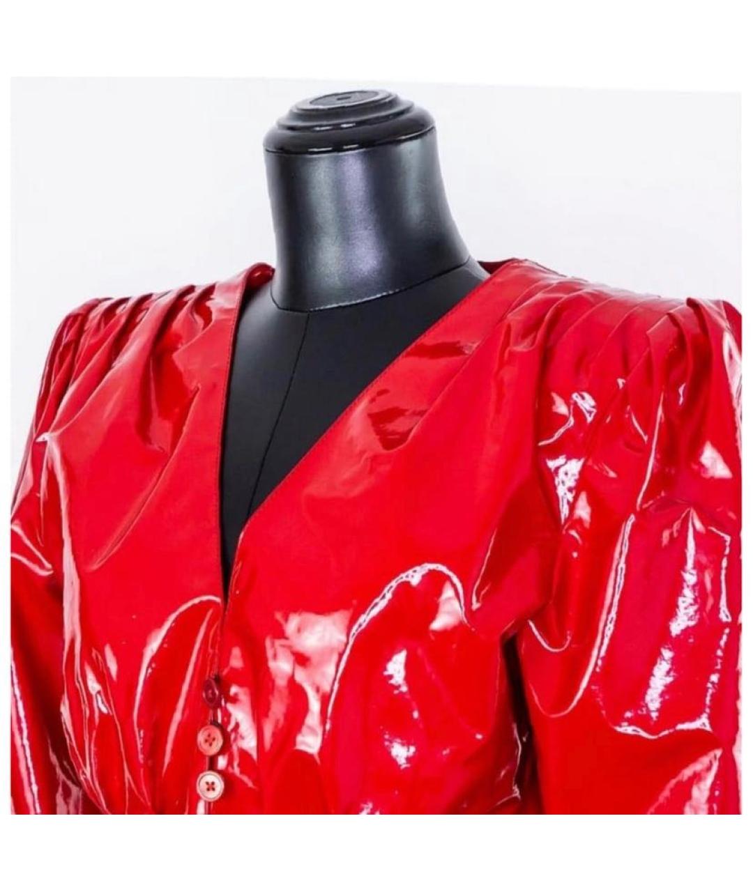 ALESSANDRA RICH Красный жакет/пиджак, фото 3