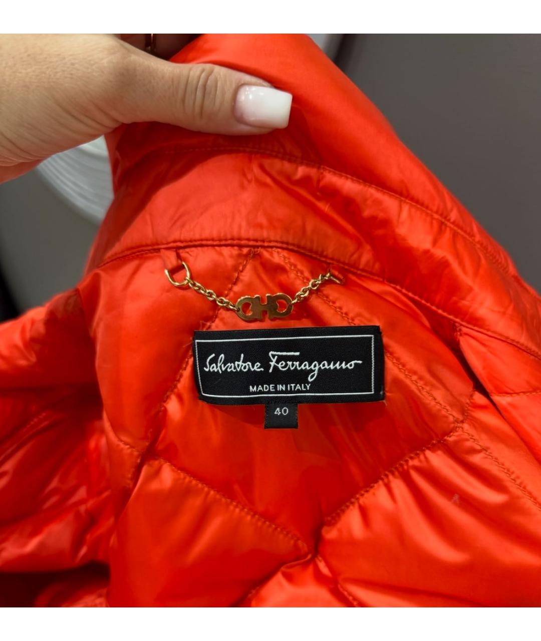FERRAGAMO Красная куртка, фото 3
