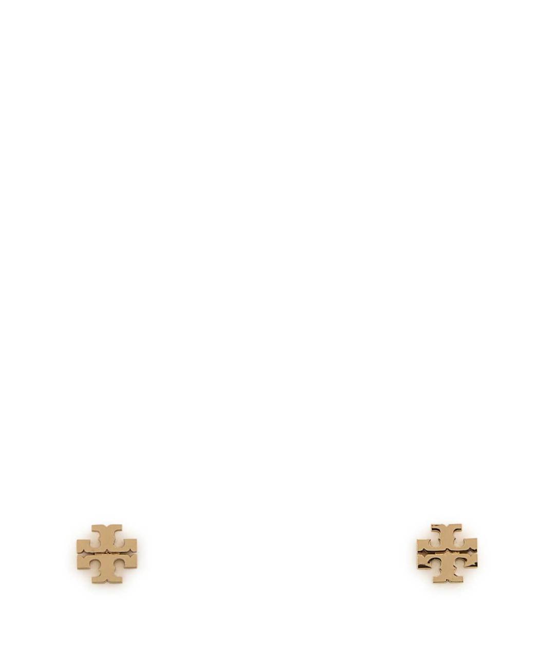 TORY BURCH Золотые металлические серьги, фото 2