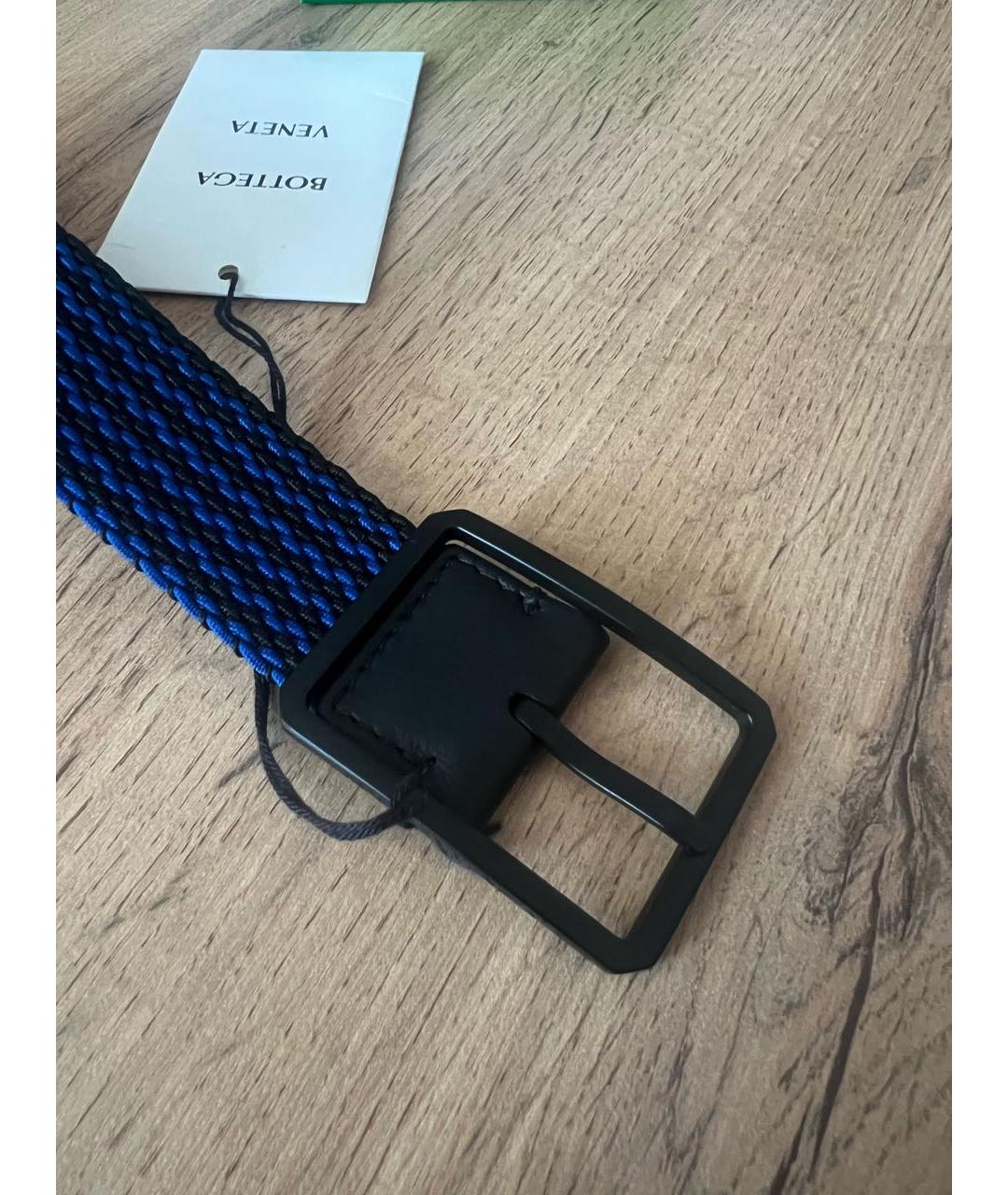 BOTTEGA VENETA Синий ремень, фото 2