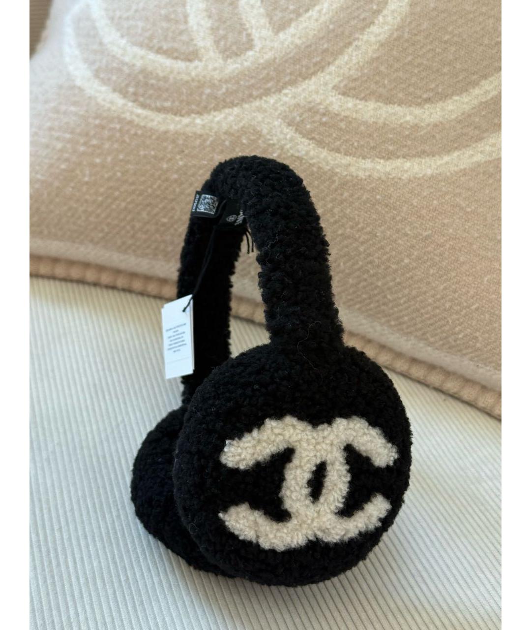 CHANEL Черные наушники, фото 2