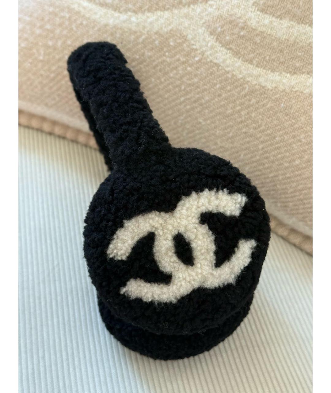 CHANEL Черные наушники, фото 3