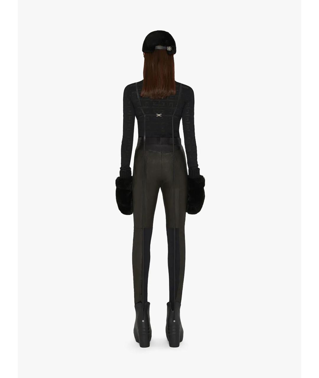 GIVENCHY Черная вискозная водолазка, фото 4