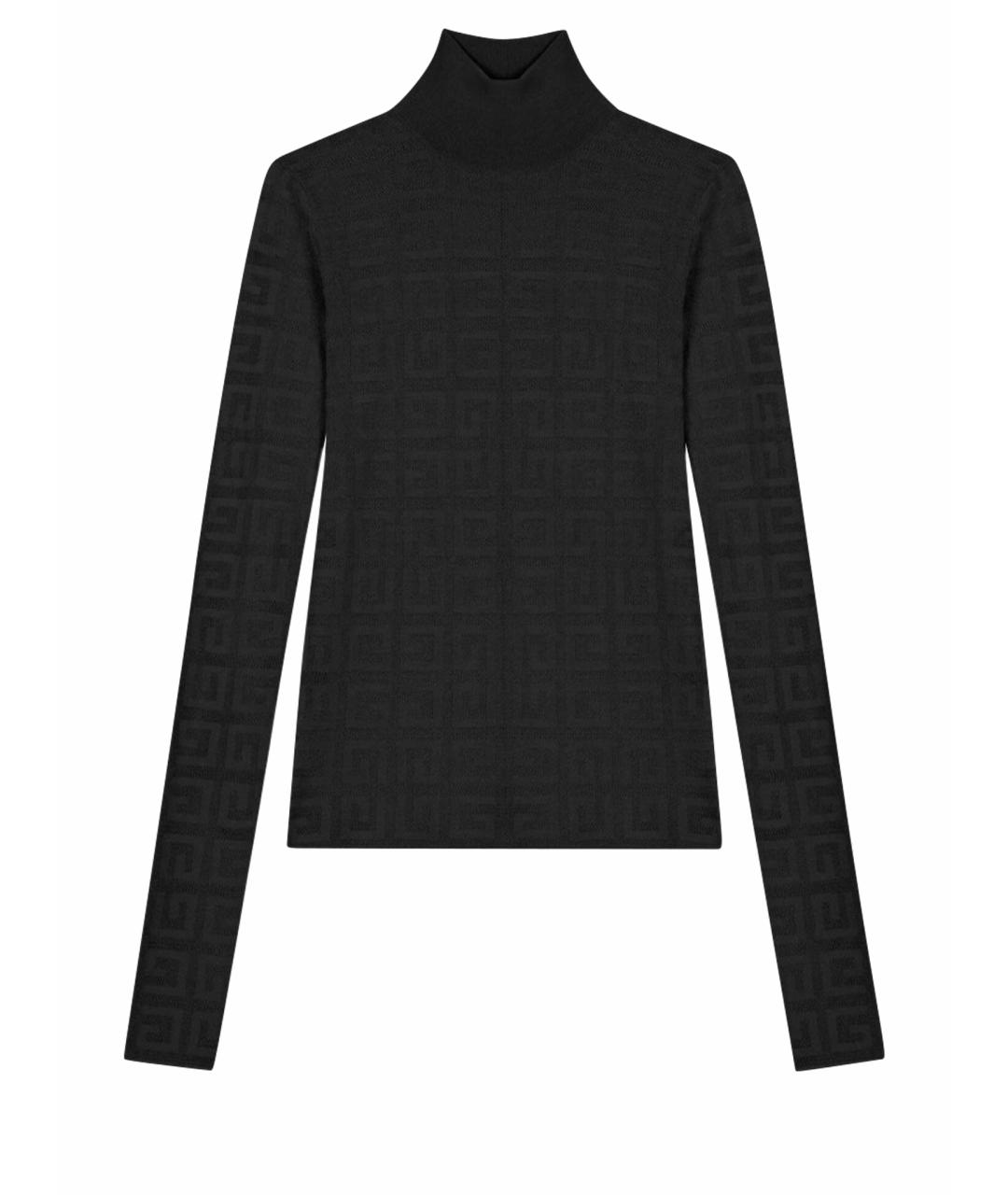 GIVENCHY Черная вискозная водолазка, фото 1