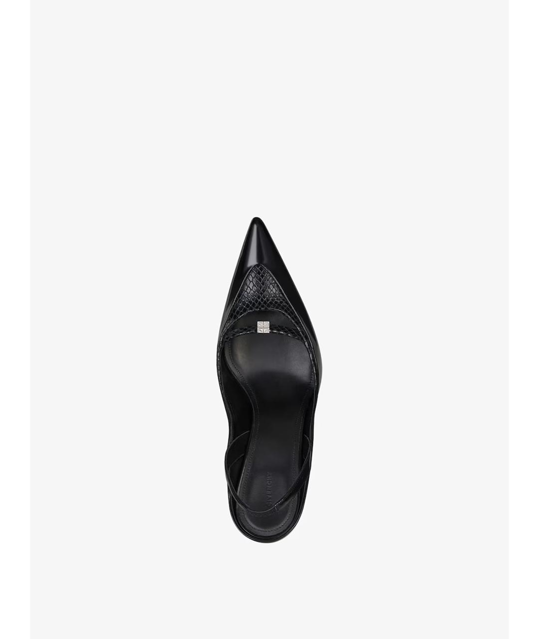 GIVENCHY Черные туфли из лакированной кожи, фото 3