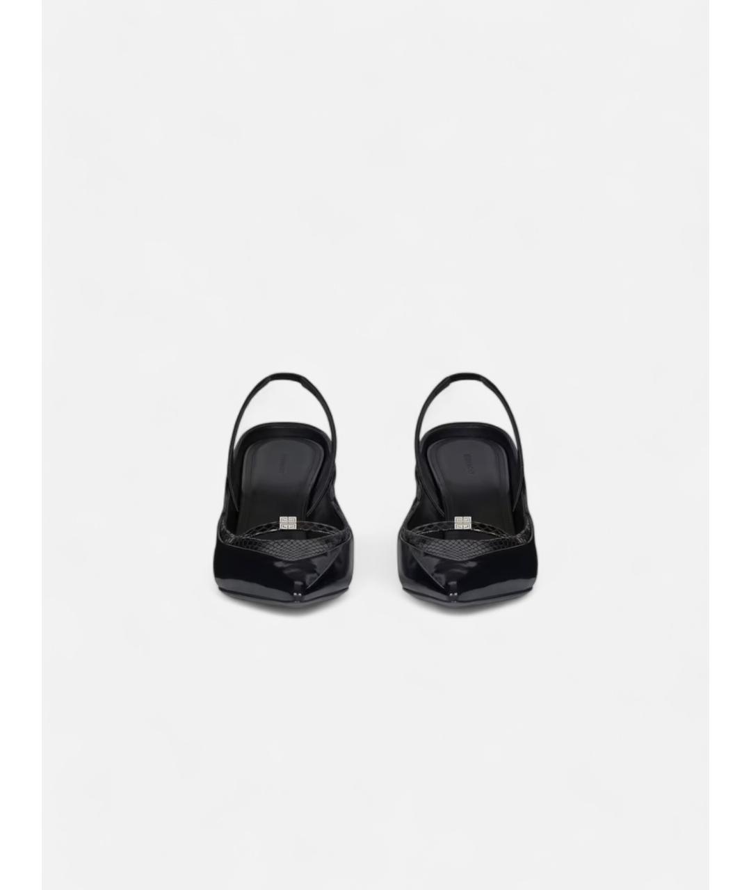 GIVENCHY Черные туфли из лакированной кожи, фото 2