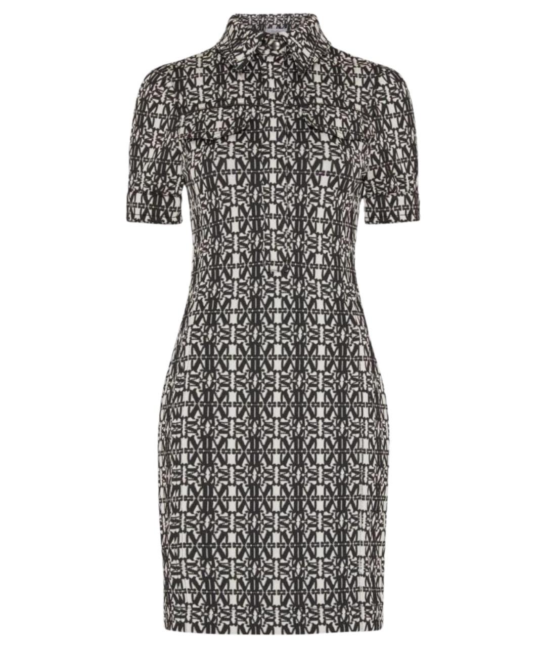 MAX MARA Мульти полиэстеровое повседневное платье, фото 1