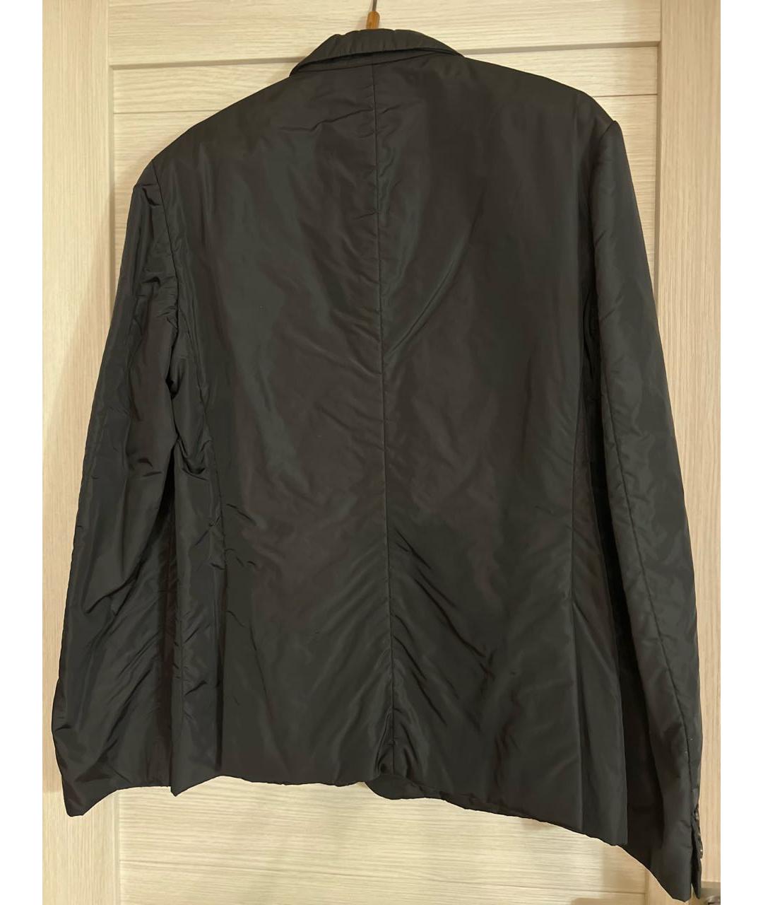 PRADA Черная полиамидовая куртка, фото 2