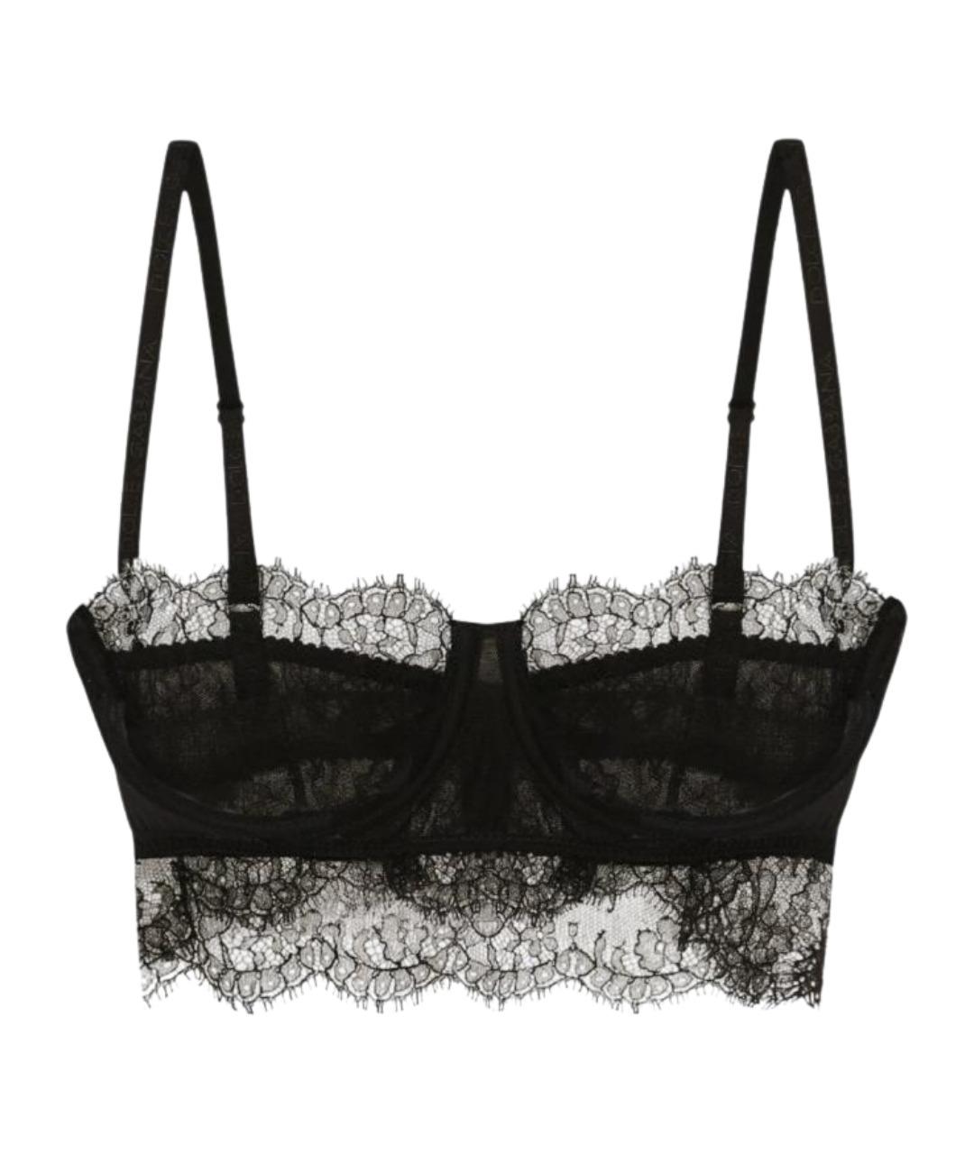 DOLCE&GABBANA Черный бюстгалтеры, фото 1