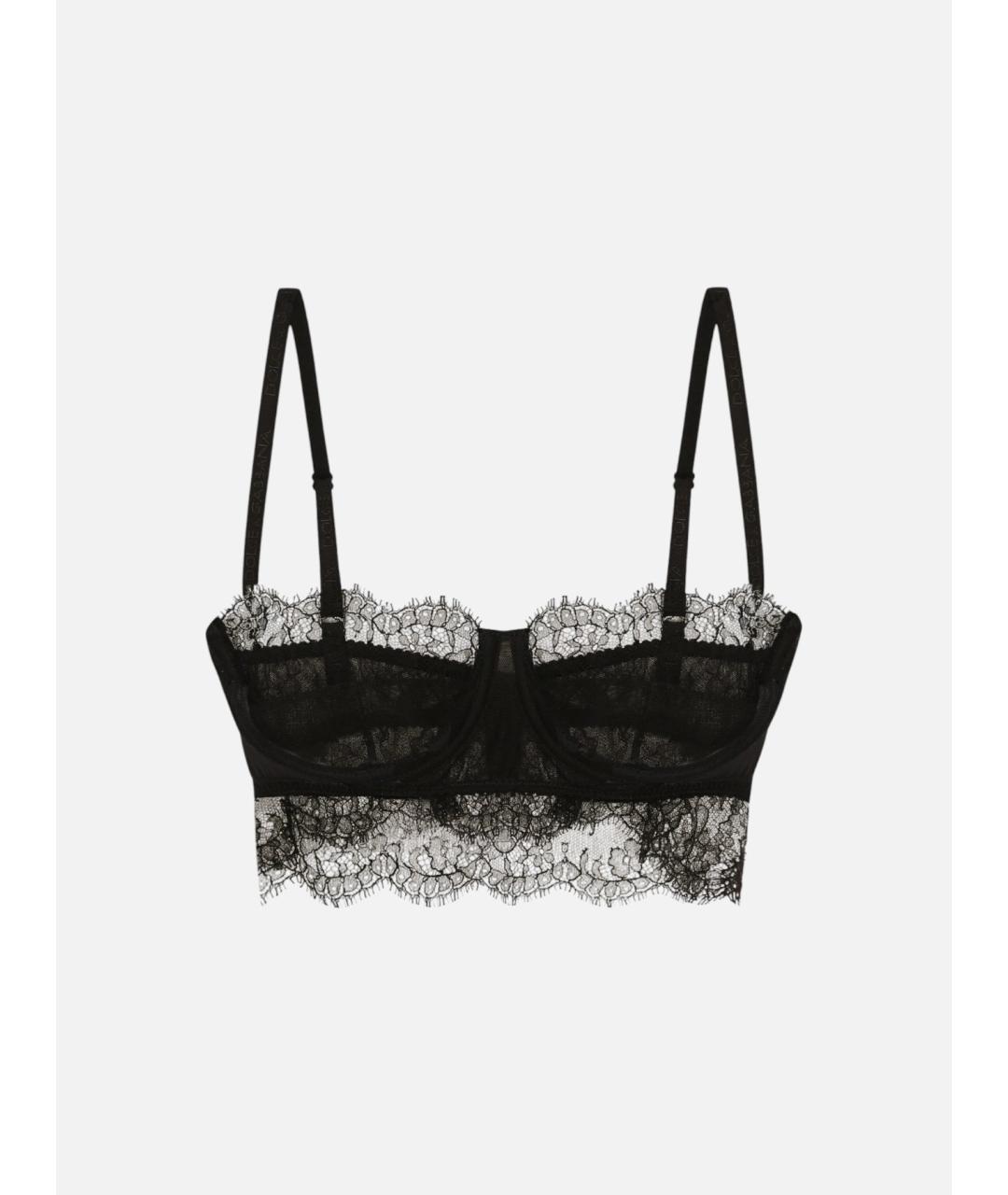 DOLCE&GABBANA Черный бюстгалтеры, фото 1