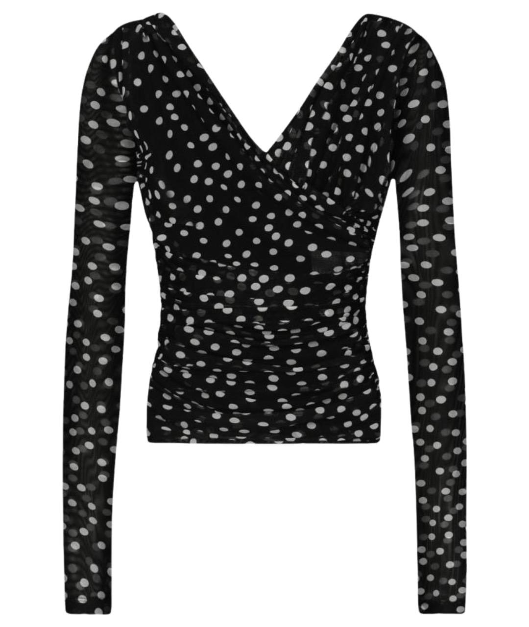 DOLCE&GABBANA Черная вискозная блузы, фото 1