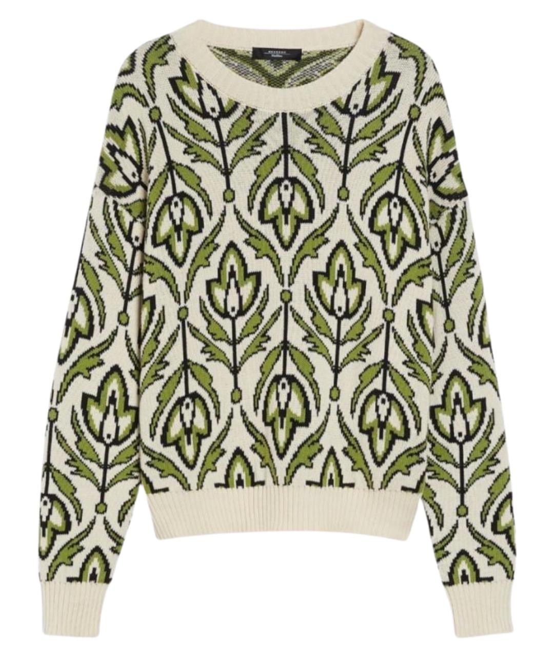 WEEKEND MAX MARA Мульти хлопковый джемпер / свитер, фото 1