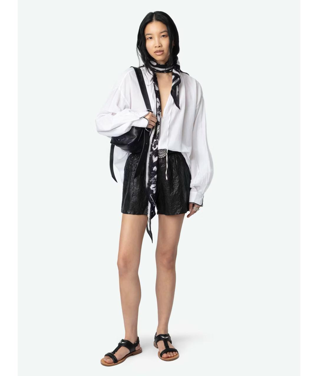 ZADIG & VOLTAIRE Белая хлопковая рубашка, фото 4