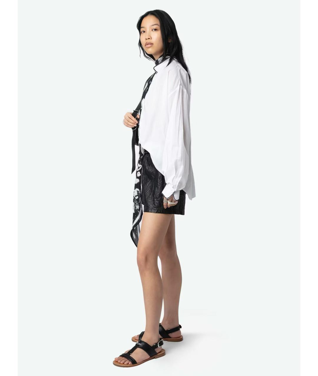 ZADIG & VOLTAIRE Белая хлопковая рубашка, фото 6