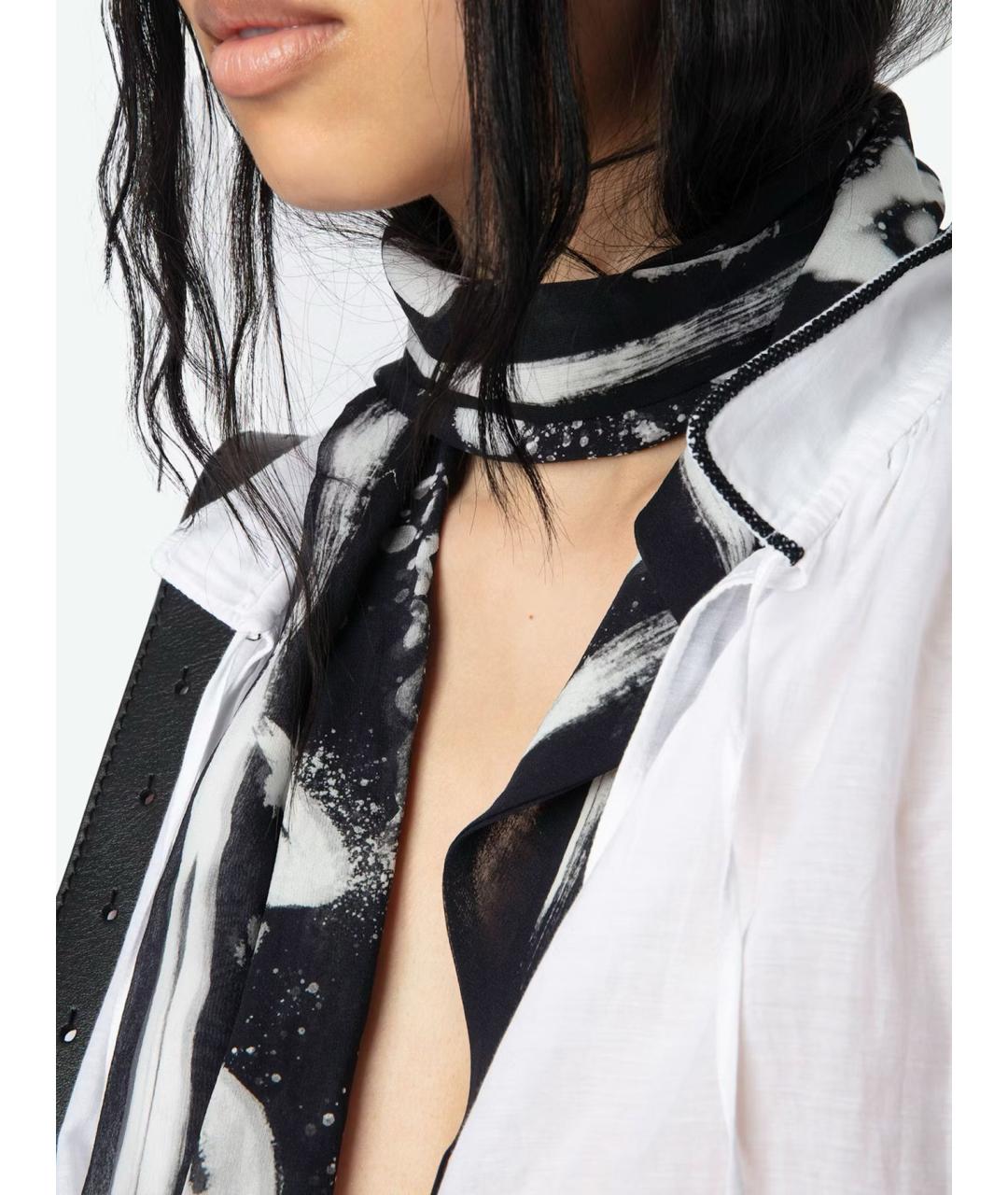 ZADIG & VOLTAIRE Белая хлопковая рубашка, фото 7