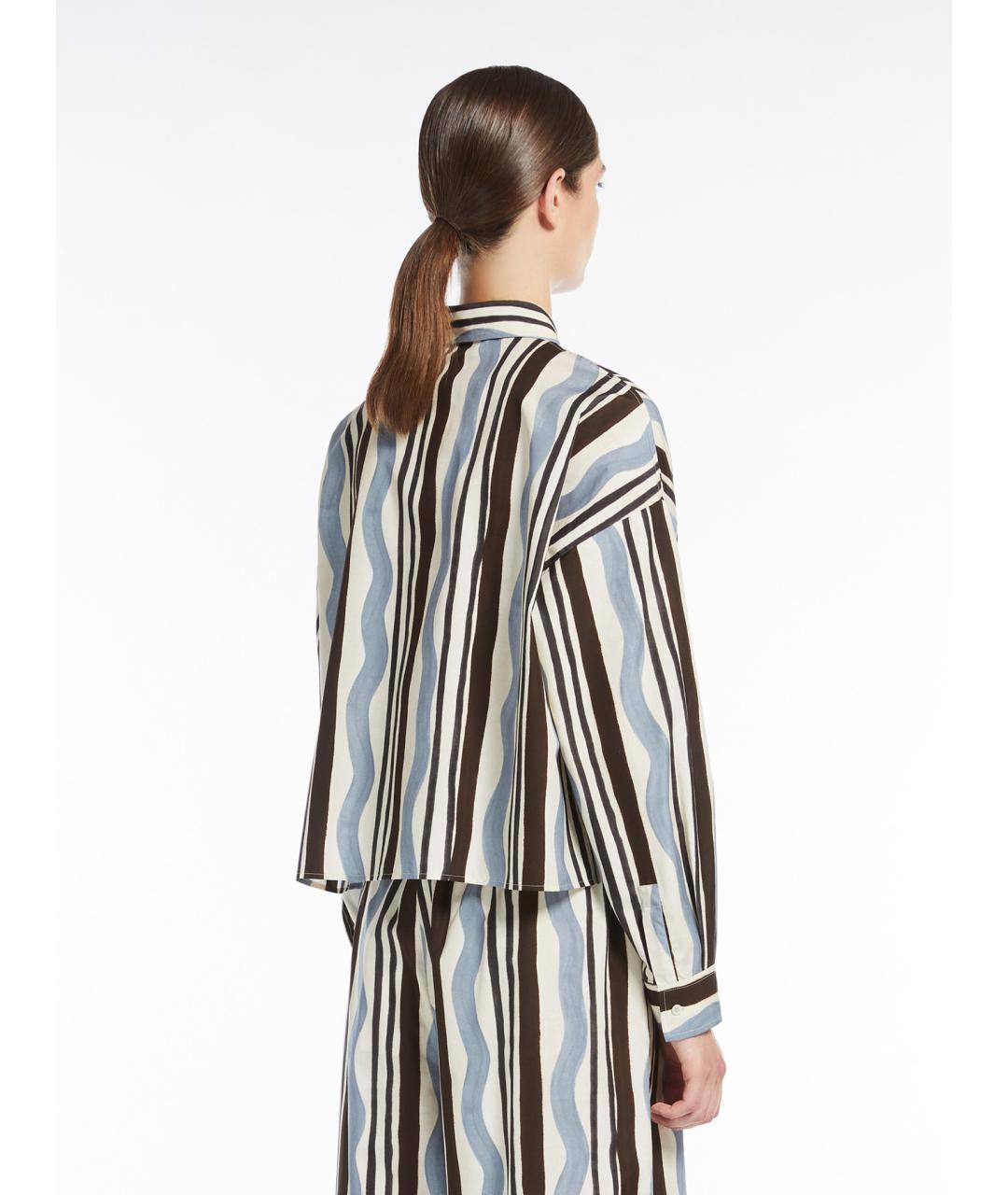 WEEKEND MAX MARA Мульти хлопковая рубашка, фото 4