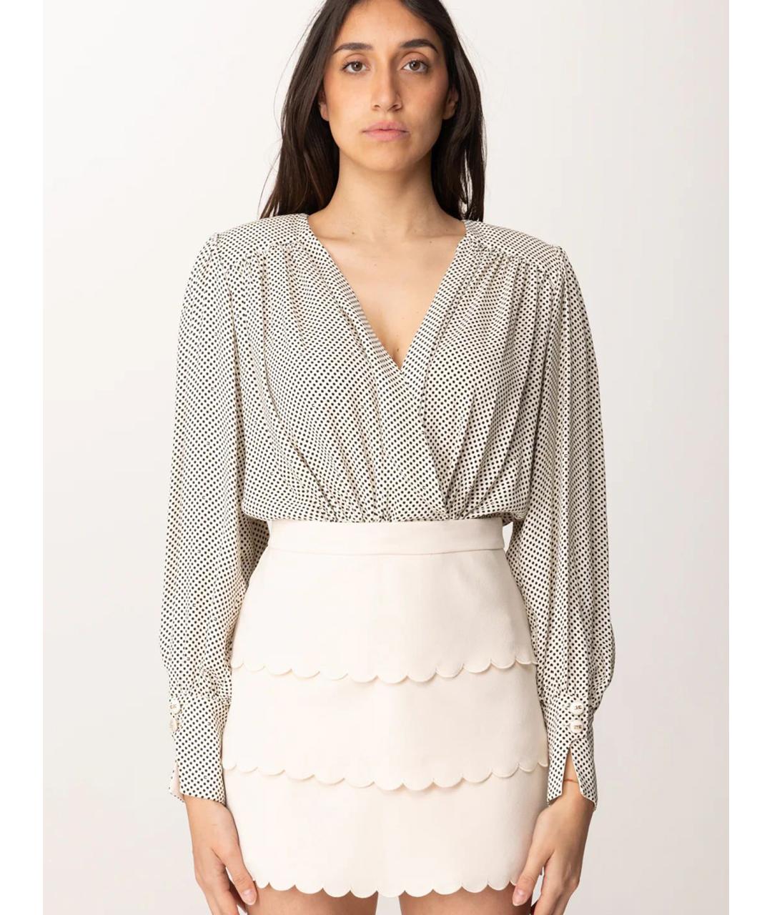 ELISABETTA FRANCHI Вискозное коктейльное платье, фото 6