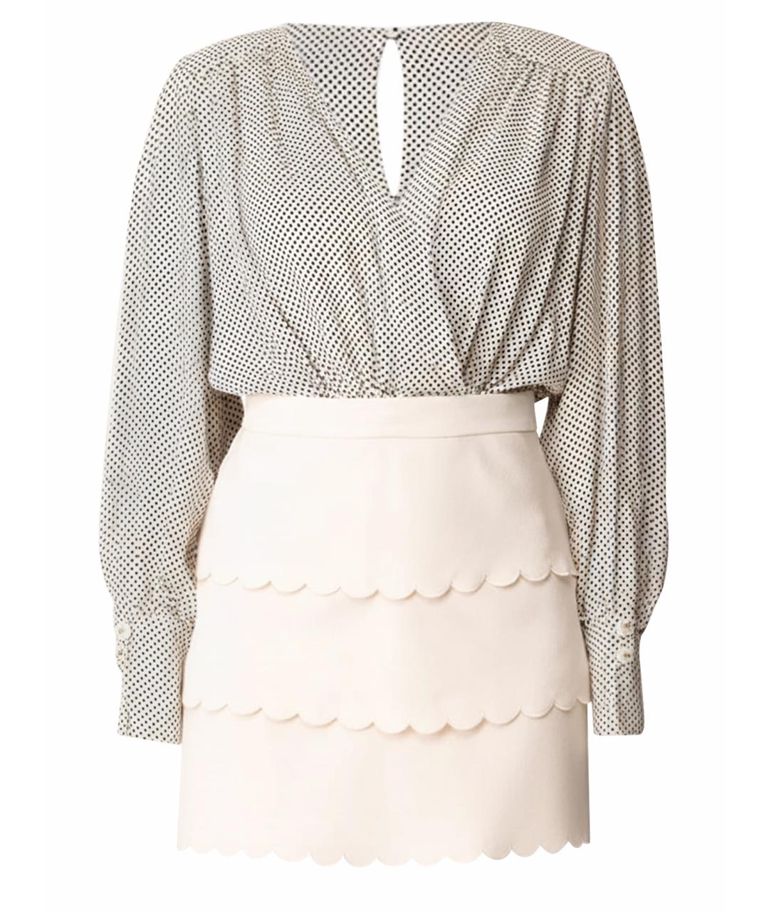 ELISABETTA FRANCHI Вискозное коктейльное платье, фото 1