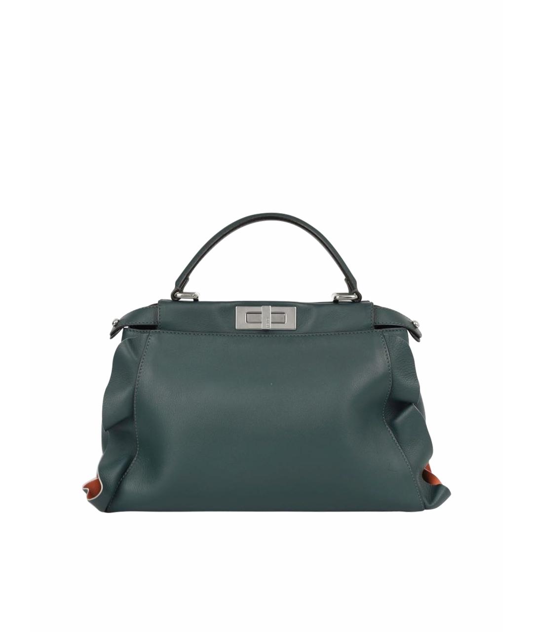 FENDI Кожаная сумка через плечо, фото 1