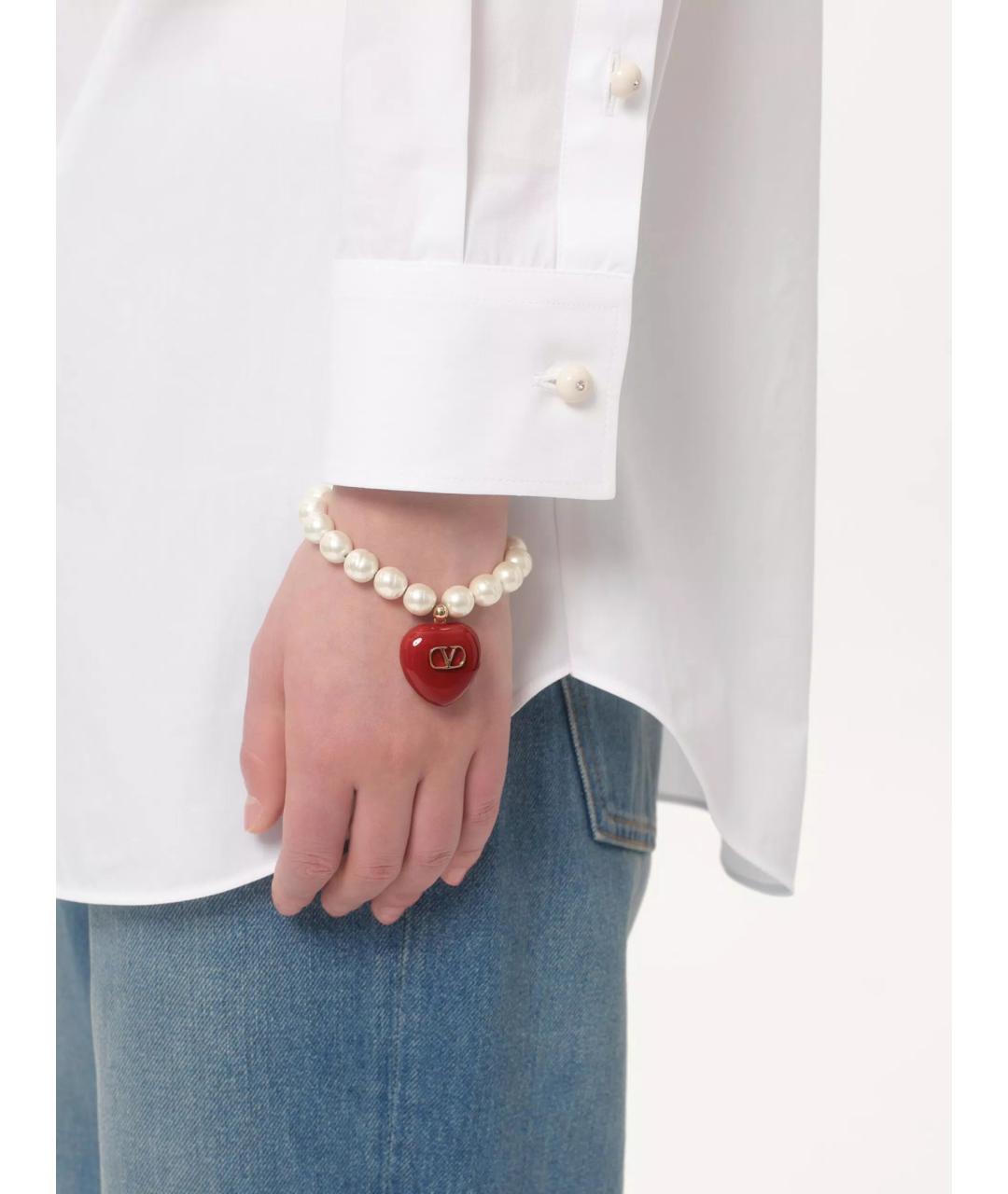 VALENTINO Белый браслет, фото 2