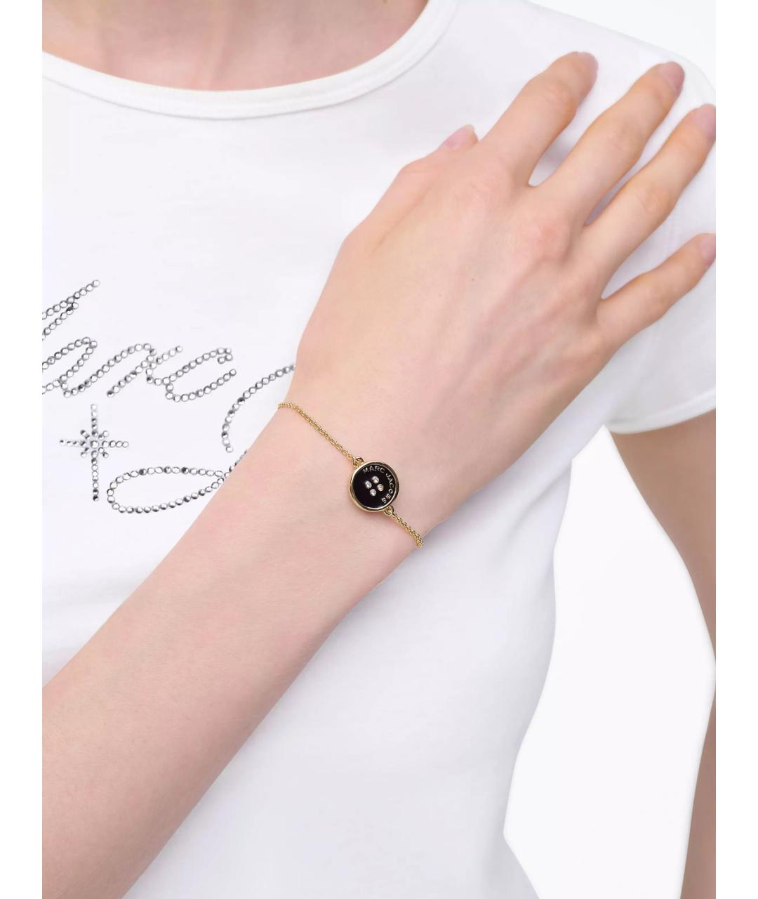 MARC JACOBS Золотой латунный браслет, фото 2