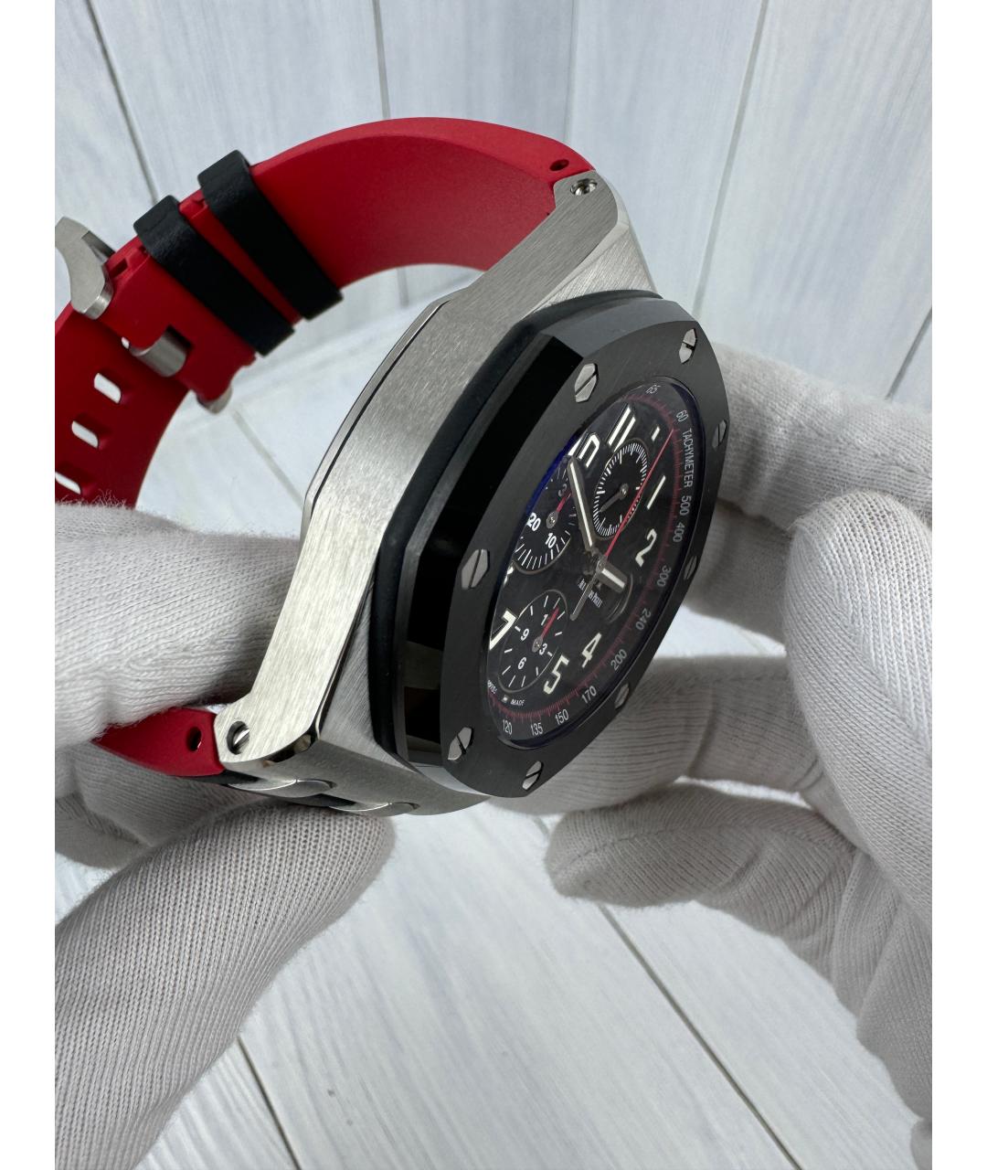 Audemars Piguet Черные металлические часы, фото 4