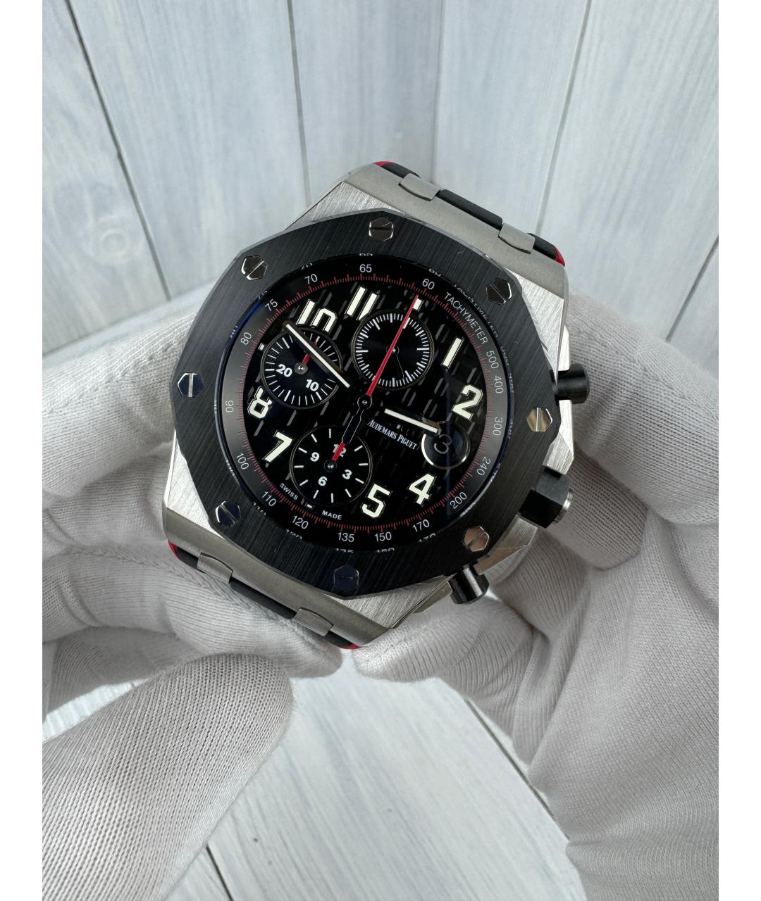 Audemars Piguet Черные металлические часы, фото 2