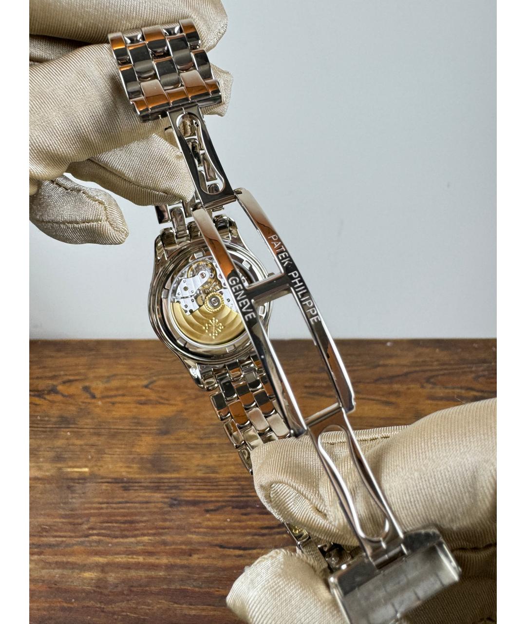 PATEK PHILIPPE Золотые часы из белого золота, фото 5