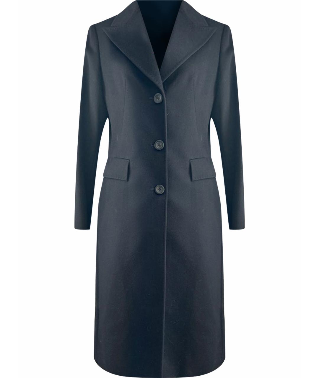'S MAX MARA Черное кашемировое пальто, фото 1