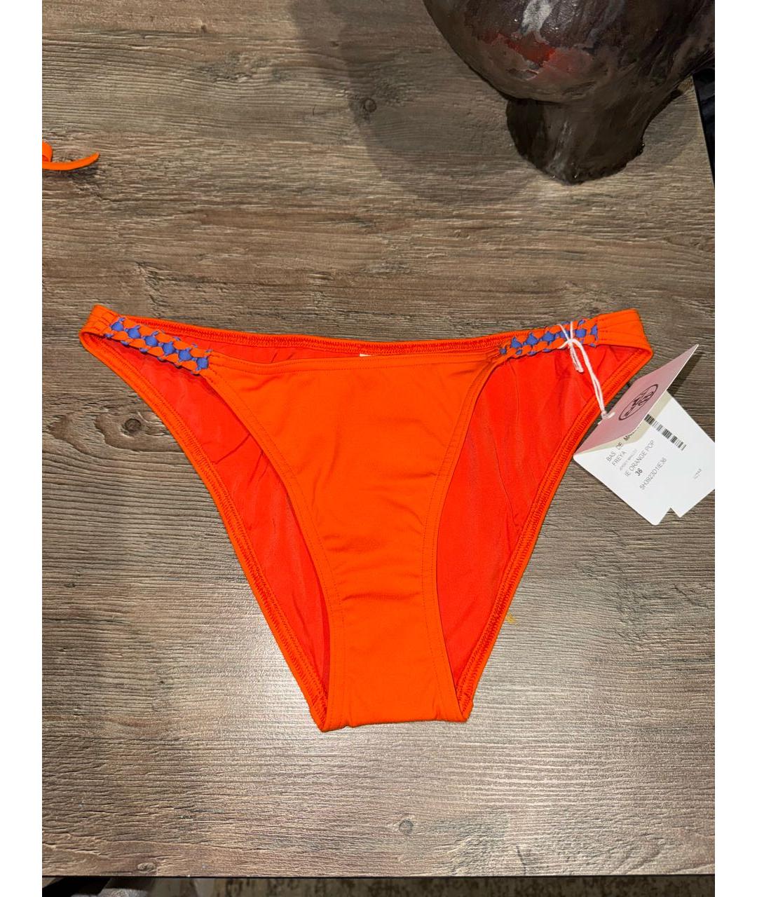 HERMES Оранжевый купальник, фото 3