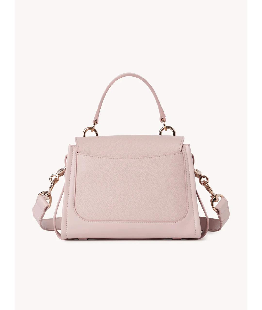 CHLOE Розовая кожаная сумка тоут, фото 4