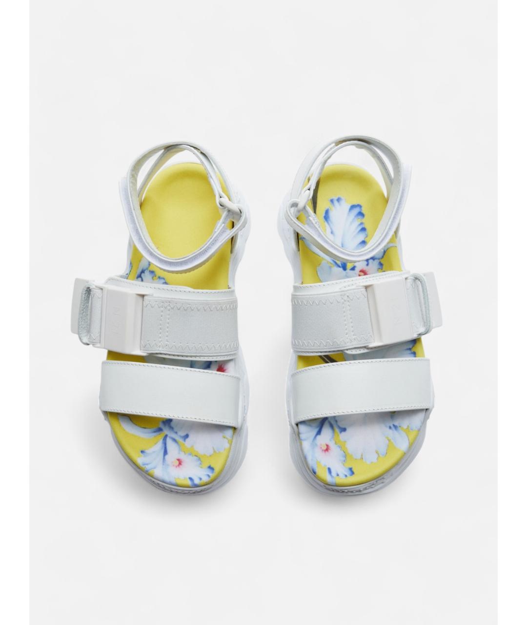 NO. 21 Белые резиновые сандалии, фото 2