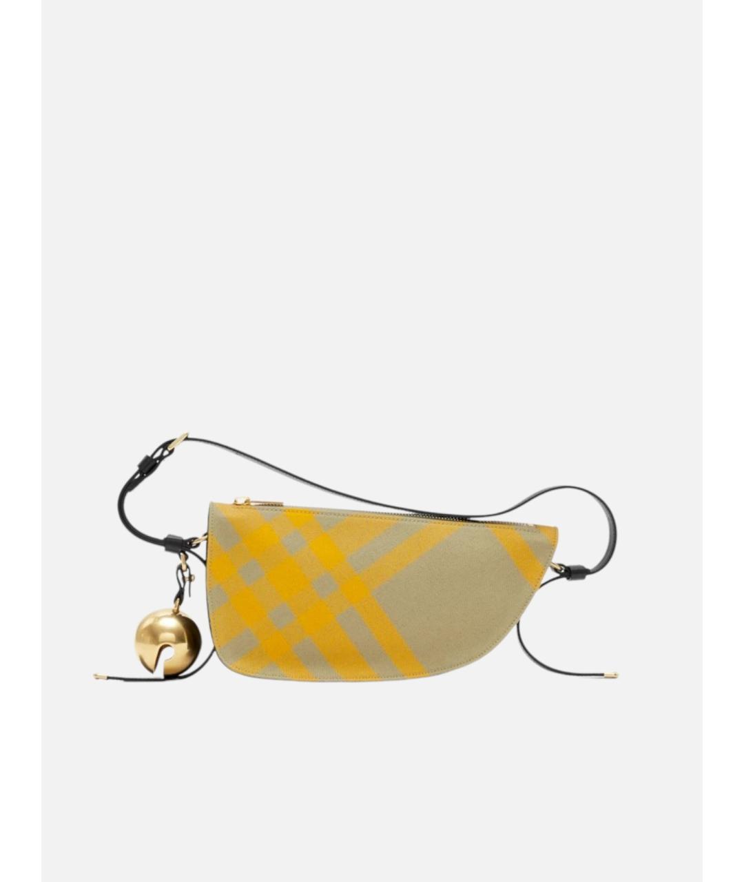 BURBERRY Мульти синтетическая сумка через плечо, фото 4
