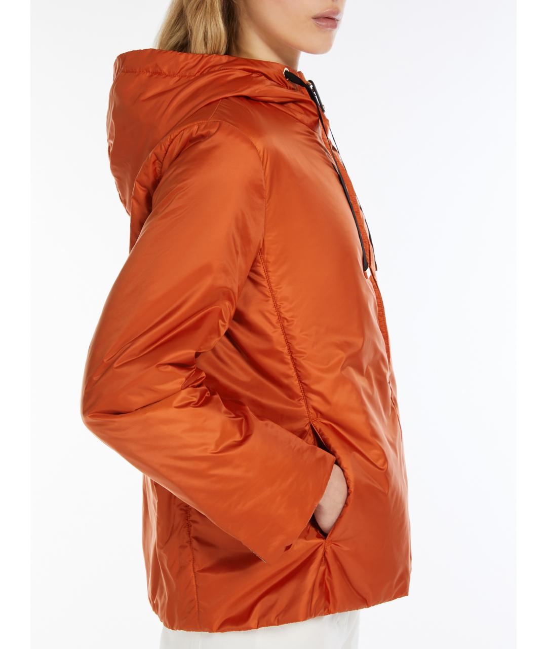 'S MAX MARA Оранжевый полиэстеровый пуховик, фото 5