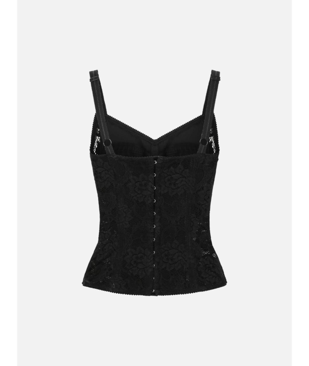 DOLCE&GABBANA Черная майка, фото 3