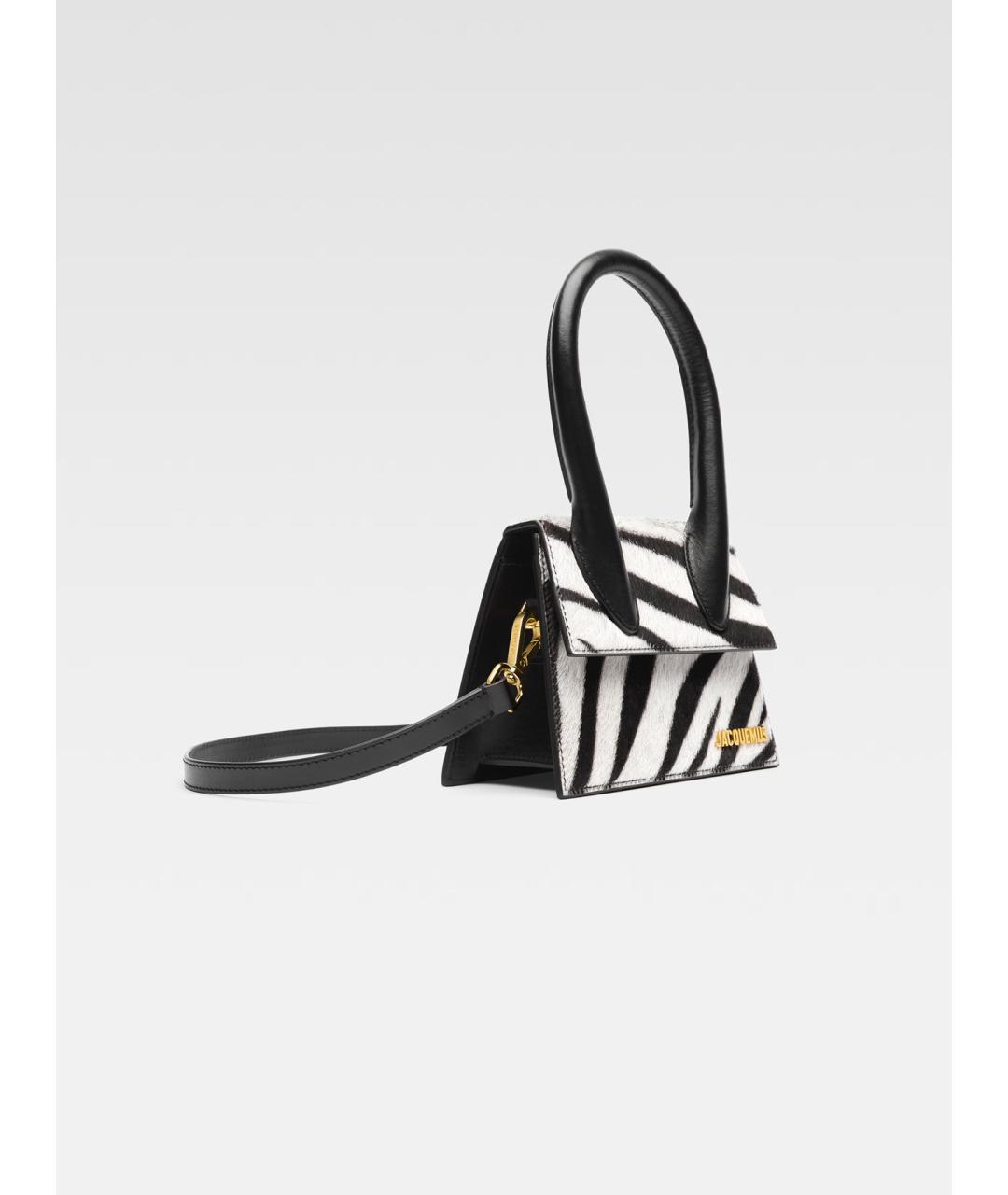 JACQUEMUS Мульти кожаная сумка с короткими ручками, фото 3