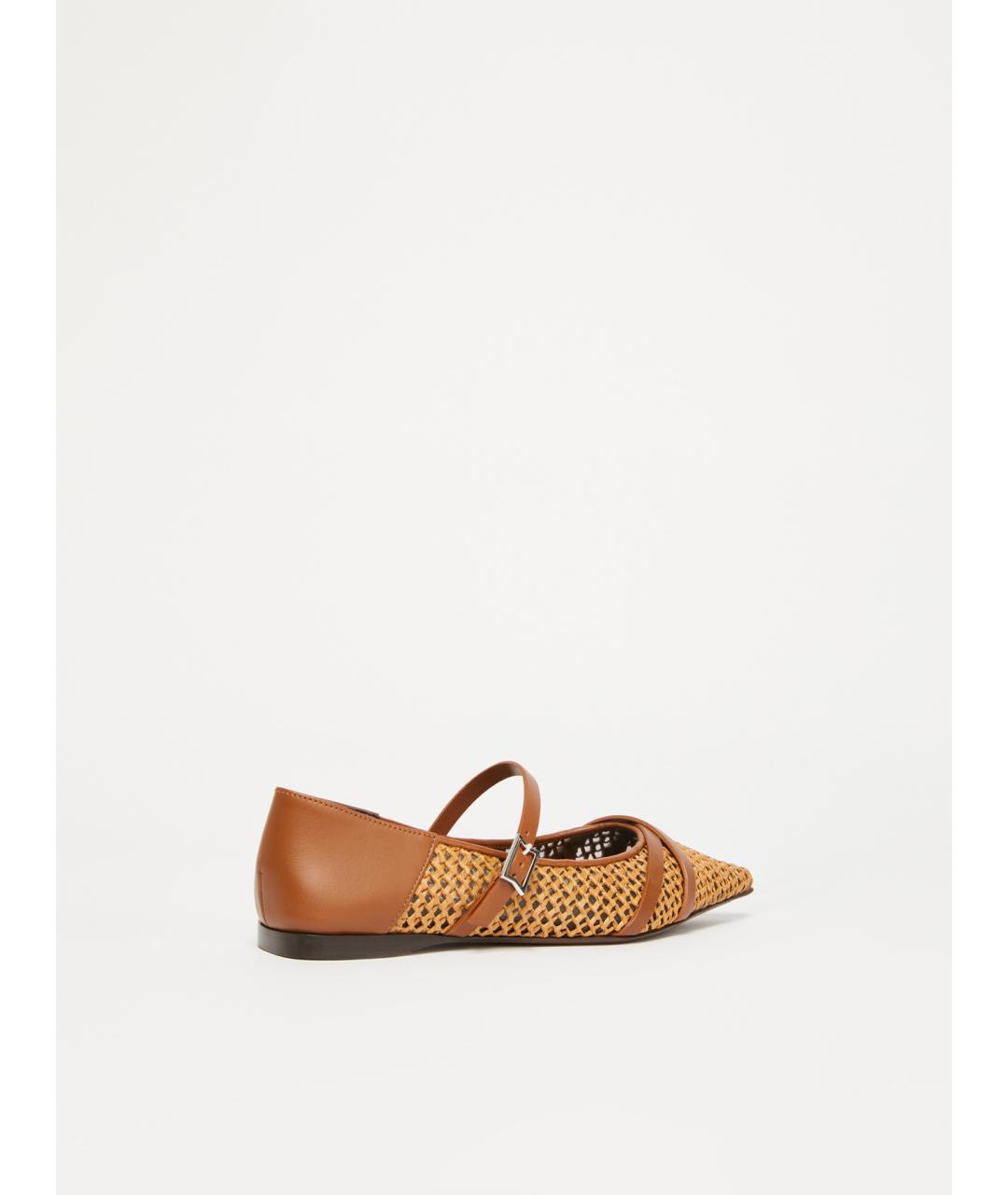MAX MARA Бежевые балетки, фото 3