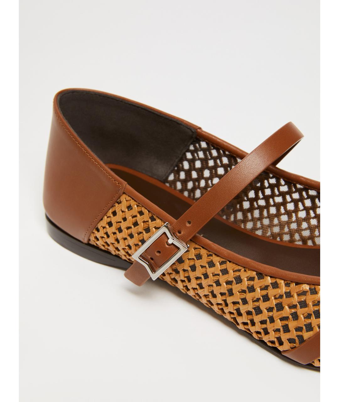 MAX MARA Бежевые балетки, фото 5