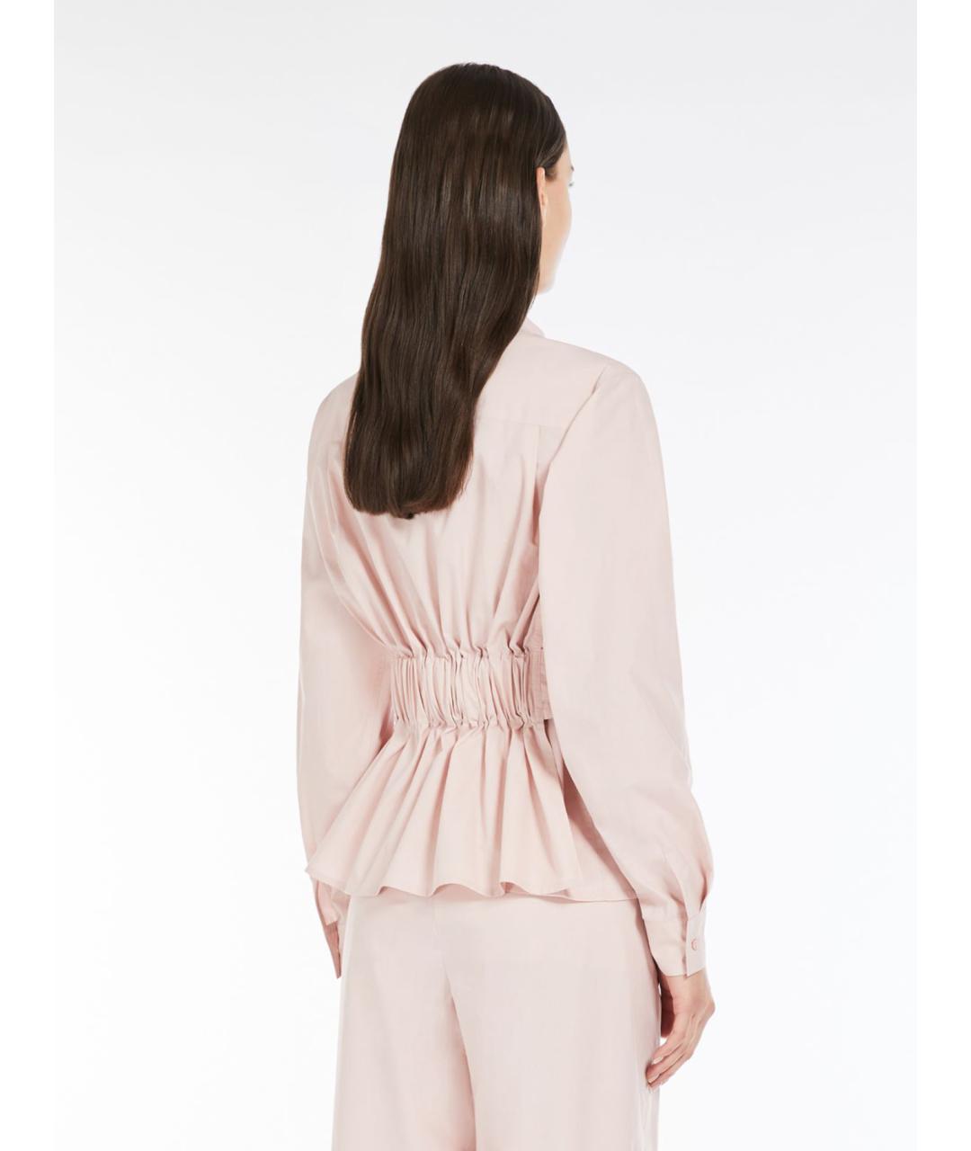 WEEKEND MAX MARA Розовая хлопковая куртка, фото 5