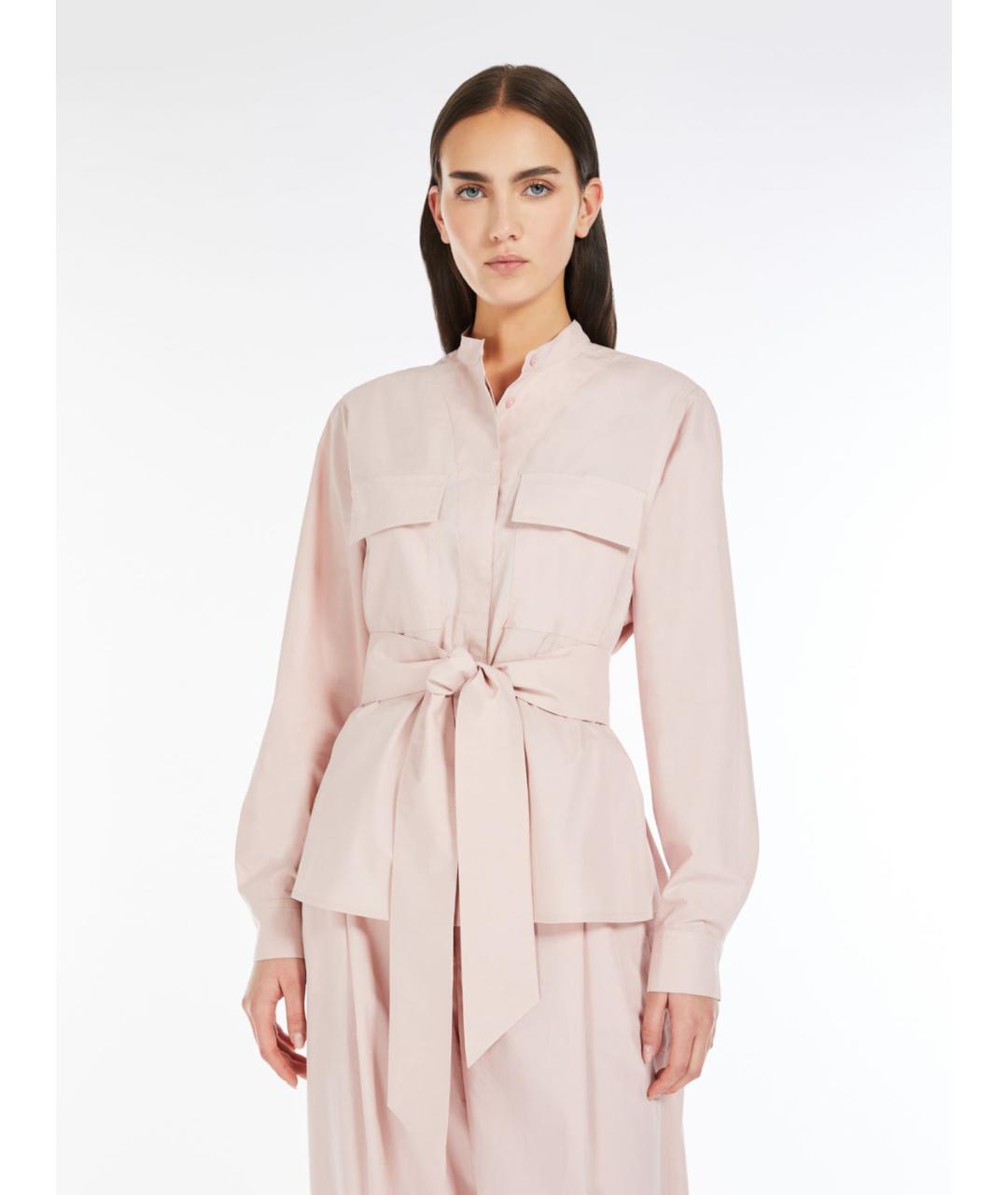 WEEKEND MAX MARA Розовая хлопковая куртка, фото 4