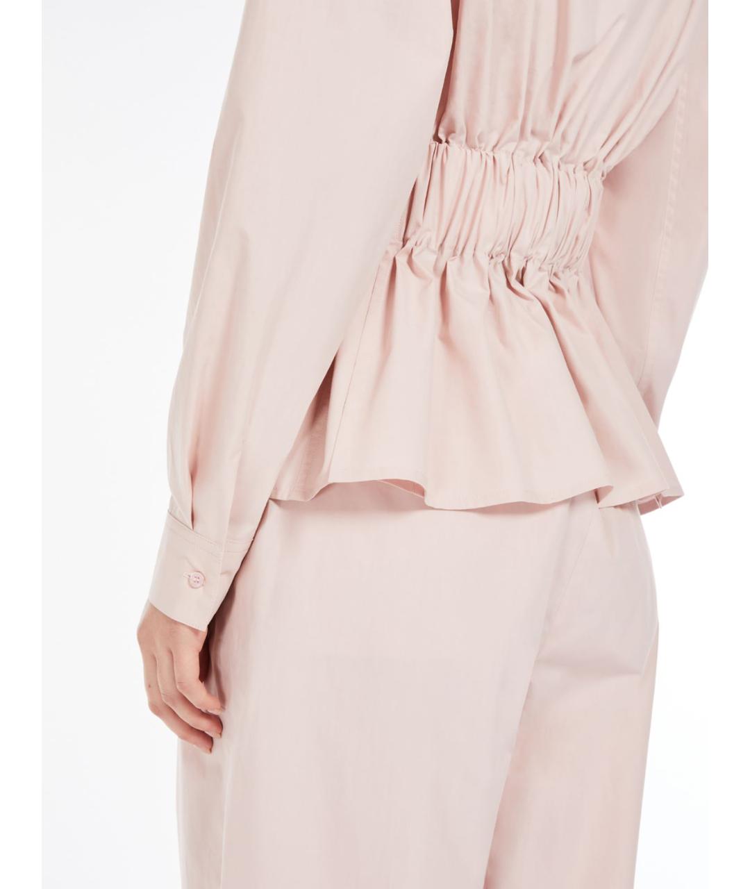 WEEKEND MAX MARA Розовая хлопковая куртка, фото 3