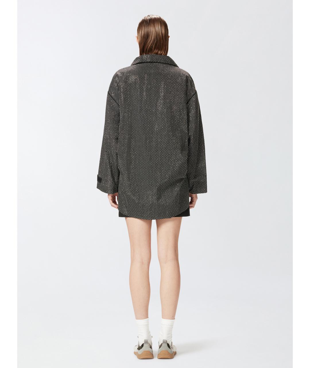 PINKO Черная полиамидовая парка, фото 4