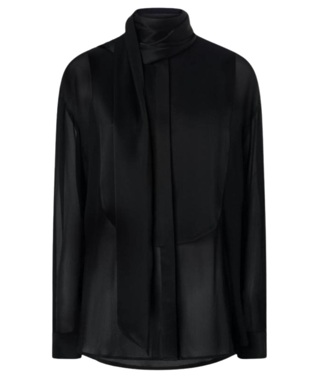 PINKO Черная вискозная блузы, фото 1
